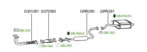 Система выпуска ОГ GT Exhaust 2010