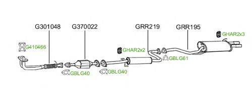 Система выпуска ОГ GT Exhaust 2025