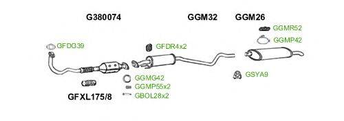 Система выпуска ОГ GT Exhaust 2415