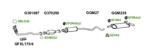 Система выпуска ОГ GT Exhaust 2426