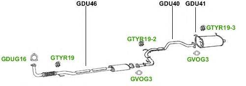 Система выпуска ОГ GT Exhaust 306