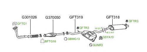 Система выпуска ОГ GT Exhaust 449