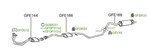 Система выпуска ОГ GT Exhaust 503