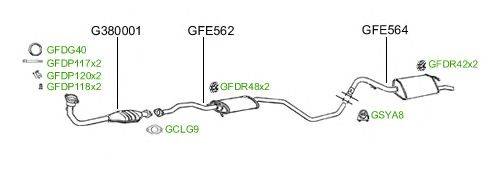 Система выпуска ОГ GT Exhaust 517