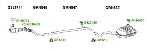 Система выпуска ОГ GT Exhaust 6894