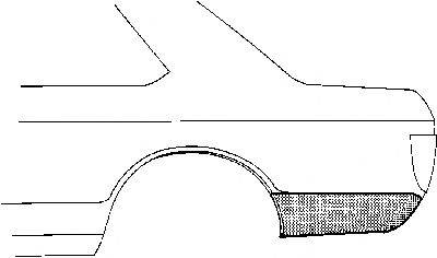 Боковина VAN WEZEL 3721.34