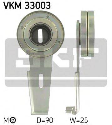 Натяжной ролик, поликлиновой  ремень SKF VKM33003