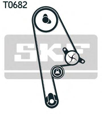 Водяной насос + комплект зубчатого ремня SKF VKMC93616
