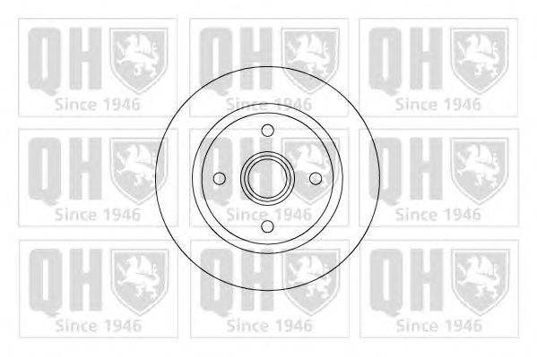Тормозной диск QUINTON HAZELL BDC3650