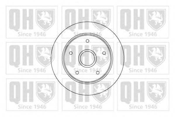 Тормозной диск QUINTON HAZELL BDC4590