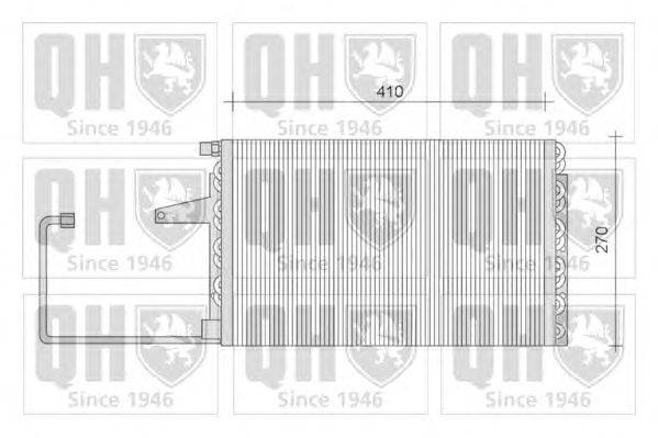 Конденсатор, кондиционер QUINTON HAZELL QCN77