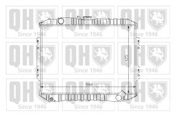 Радиатор, охлаждение двигателя QUINTON HAZELL QER1204