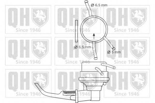 Топливный насос QUINTON HAZELL QFP227