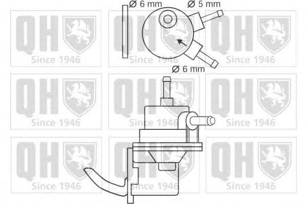 Топливный насос QUINTON HAZELL QFP52