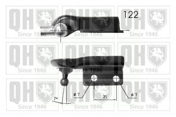 Газовая пружина, крышка багажник QUINTON HAZELL QTS840252