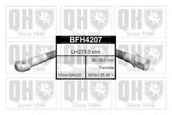 Тормозной шланг QUINTON HAZELL BFH4207