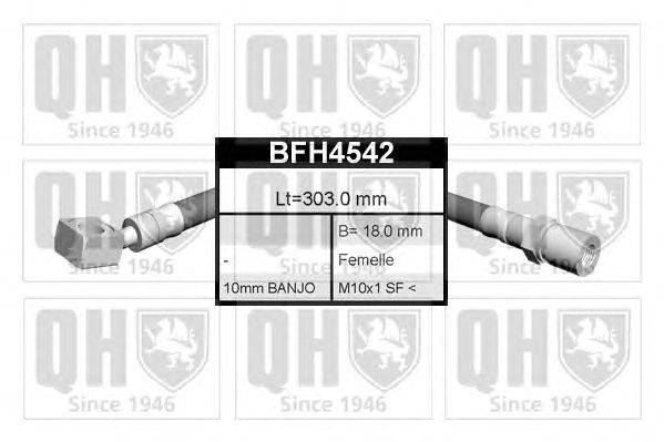 Тормозной шланг QUINTON HAZELL BFH4542
