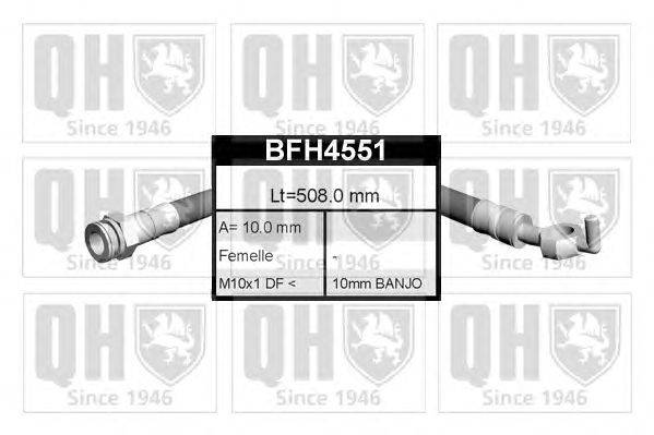 Тормозной шланг QUINTON HAZELL BFH4551