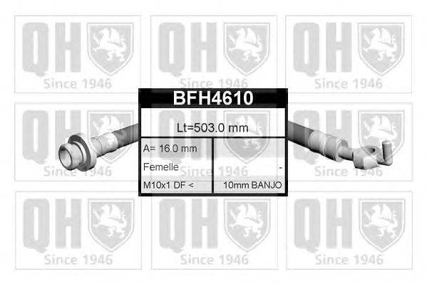 Тормозной шланг QUINTON HAZELL BFH4610