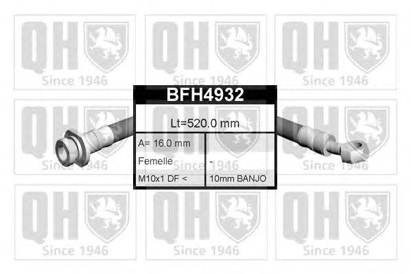 Тормозной шланг QUINTON HAZELL BFH4932