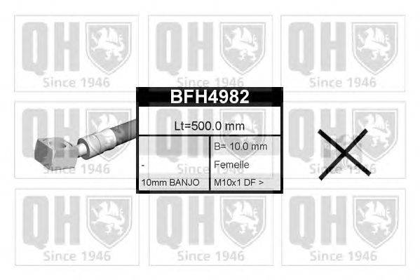 Тормозной шланг QUINTON HAZELL BFH4982