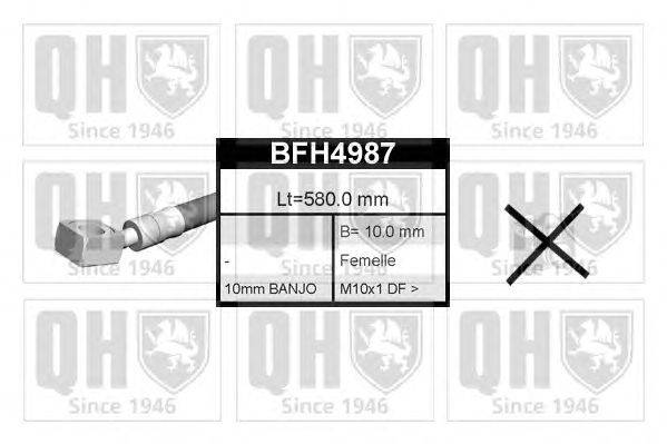 Тормозной шланг QUINTON HAZELL BFH4987