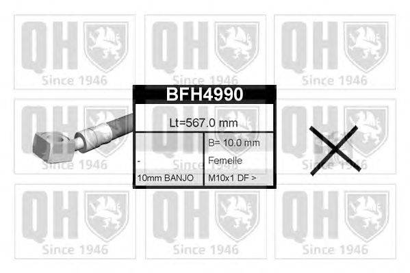 Тормозной шланг QUINTON HAZELL BFH4990