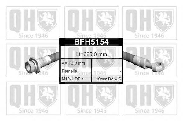 Тормозной шланг QUINTON HAZELL BFH5154