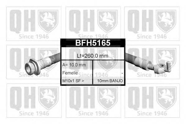Тормозной шланг QUINTON HAZELL BFH5165