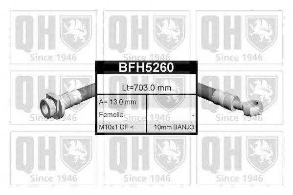 Тормозной шланг QUINTON HAZELL BFH5260