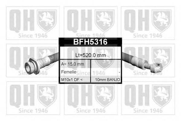 Тормозной шланг QUINTON HAZELL BFH5316