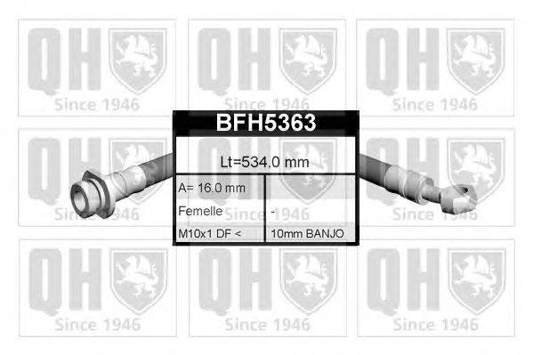 Тормозной шланг QUINTON HAZELL BFH5363