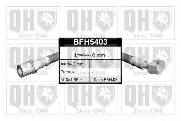 Тормозной шланг QUINTON HAZELL BFH5403