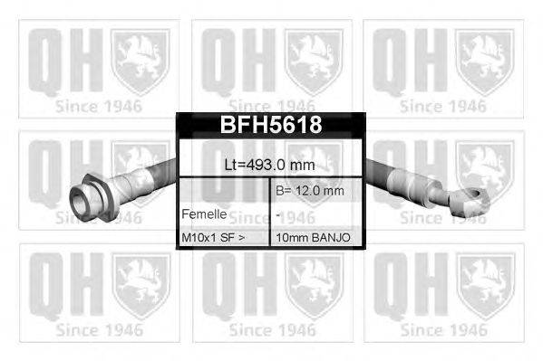 Тормозной шланг QUINTON HAZELL BFH5618