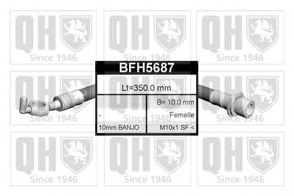 Тормозной шланг QUINTON HAZELL BFH5687