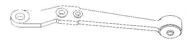Рычаг независимой подвески колеса, подвеска колеса PEX 12.03.157