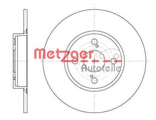 Тормозной диск METZGER 6900.00