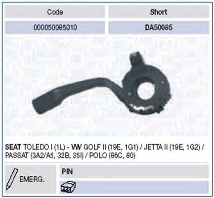 Выключатель на колонке рулевого управления MAGNETI MARELLI 000050085010