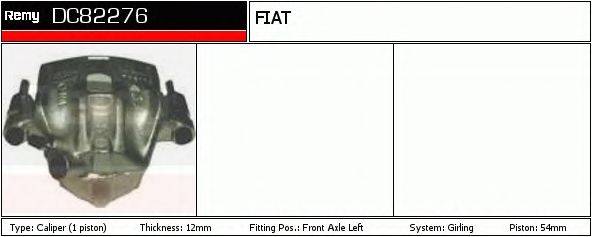 Тормозной суппорт DELCO REMY DC82276