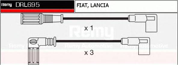 Комплект проводов зажигания DELCO REMY DRL695