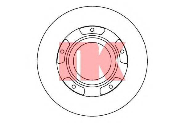 Тормозной диск NK 202579