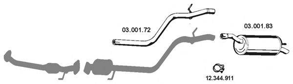 Система выпуска ОГ EBERSPÄCHER 032018