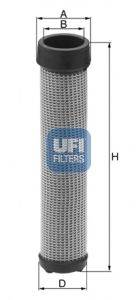 Фильтр добавочного воздуха UFI 2743000