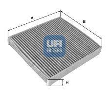 Фильтр, воздух во внутренном пространстве UFI 5421900