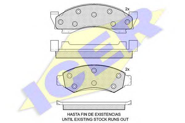 Комплект тормозных колодок, дисковый тормоз OPTIMAL 12011