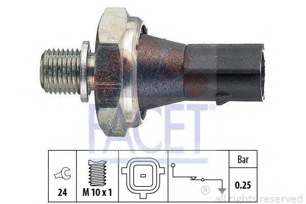 Датчик давления масла FACET 70149