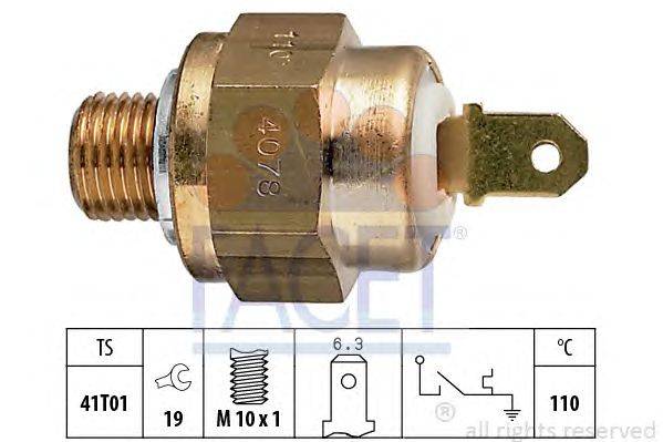 термовыключатель, сигнальная лампа охлаждающей жидкости FAE 3534