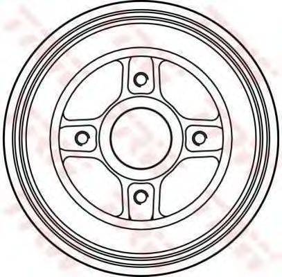 Тормозной барабан TRW DB4246