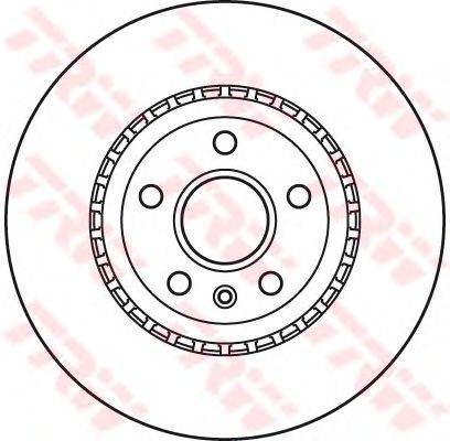 Тормозной диск TRW DF6113S