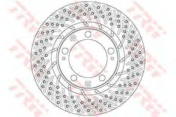 Тормозной диск TRW DF6466S
